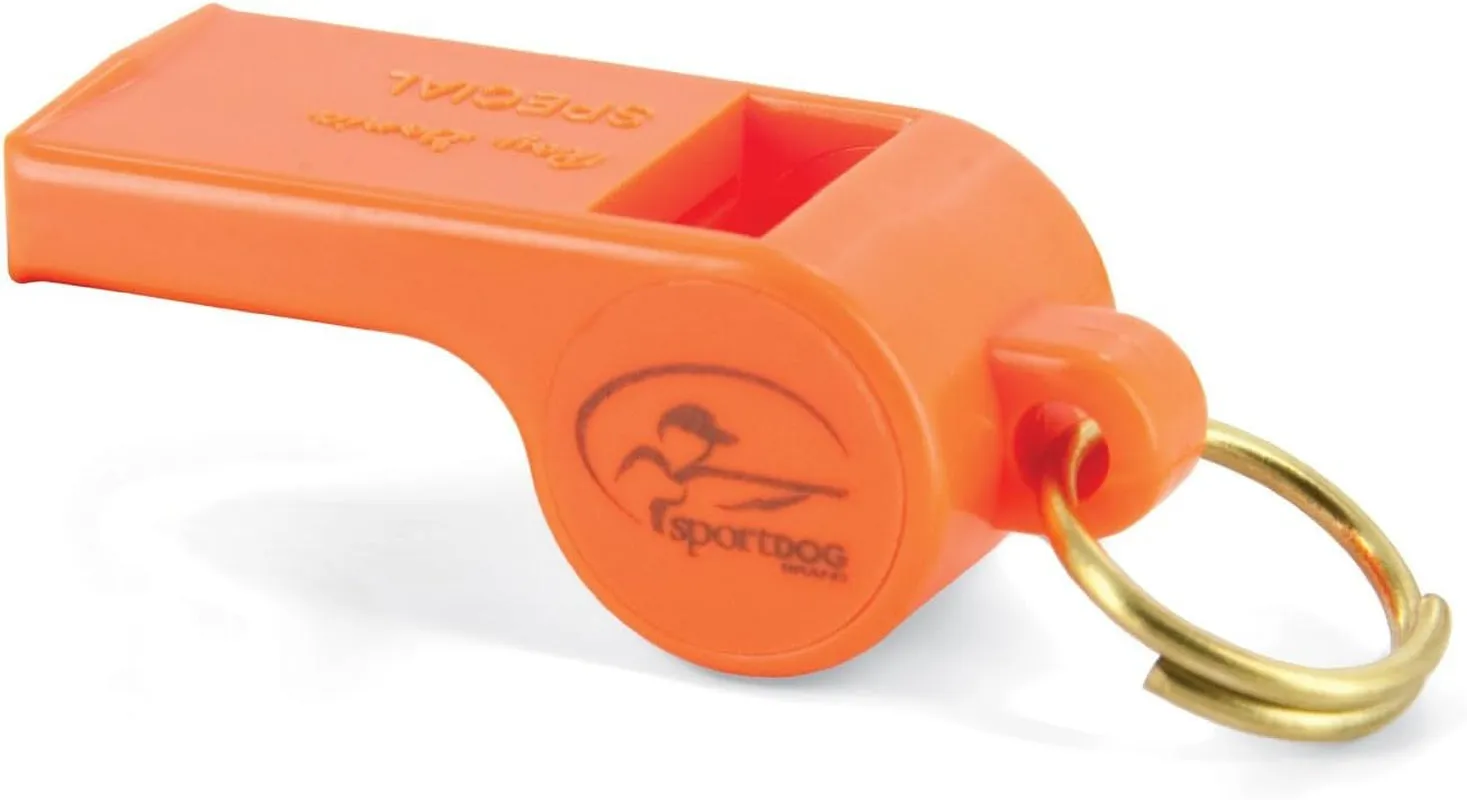 Sportdog Brand Roy Gonia Special Whistle - Hunting Dog Whistle with Easy-To-Blow Design - for Training or Field Use - Lower-Pitched Sound
