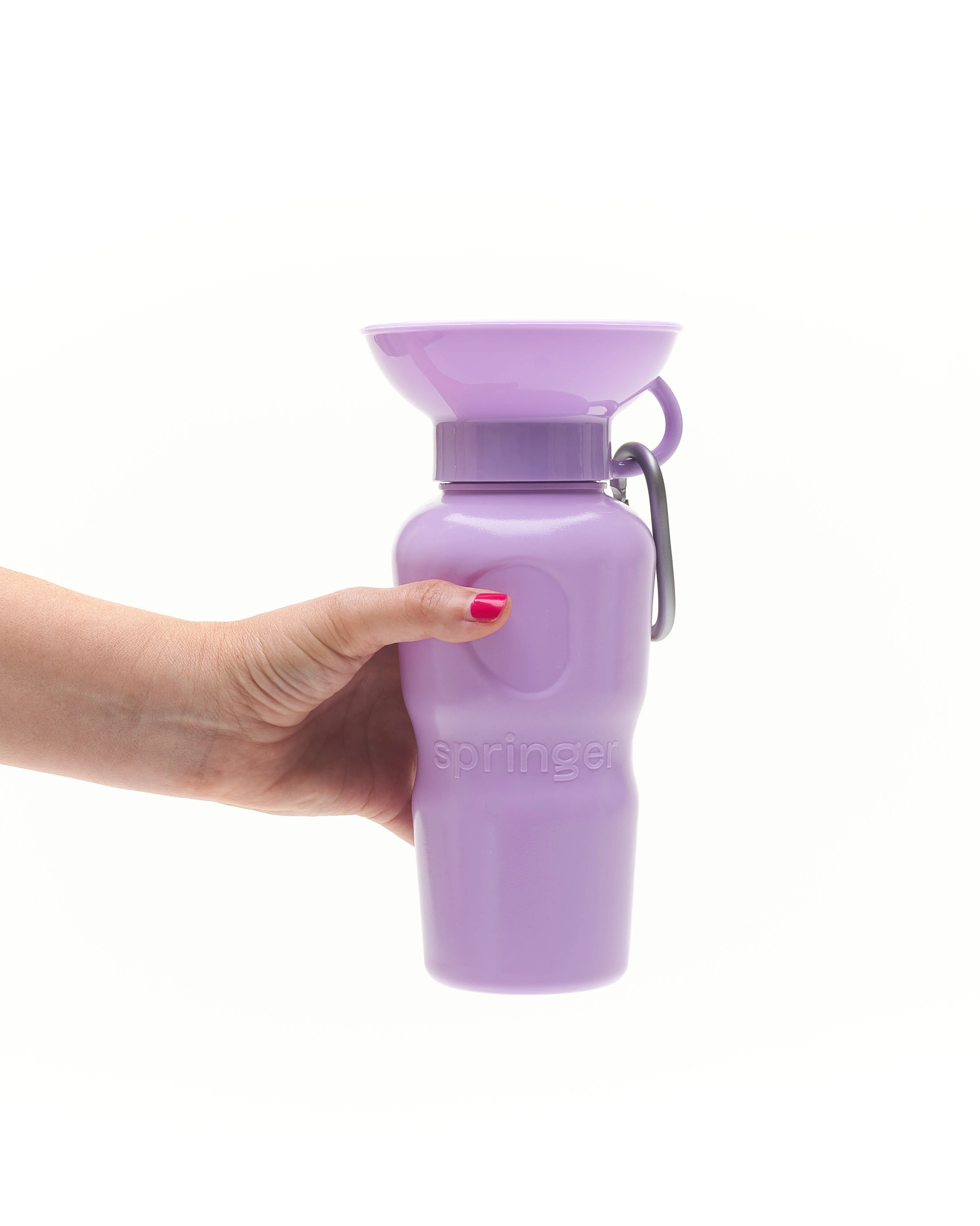 Springer Pets Classic Dog Travel Bottle Lilac 650ml