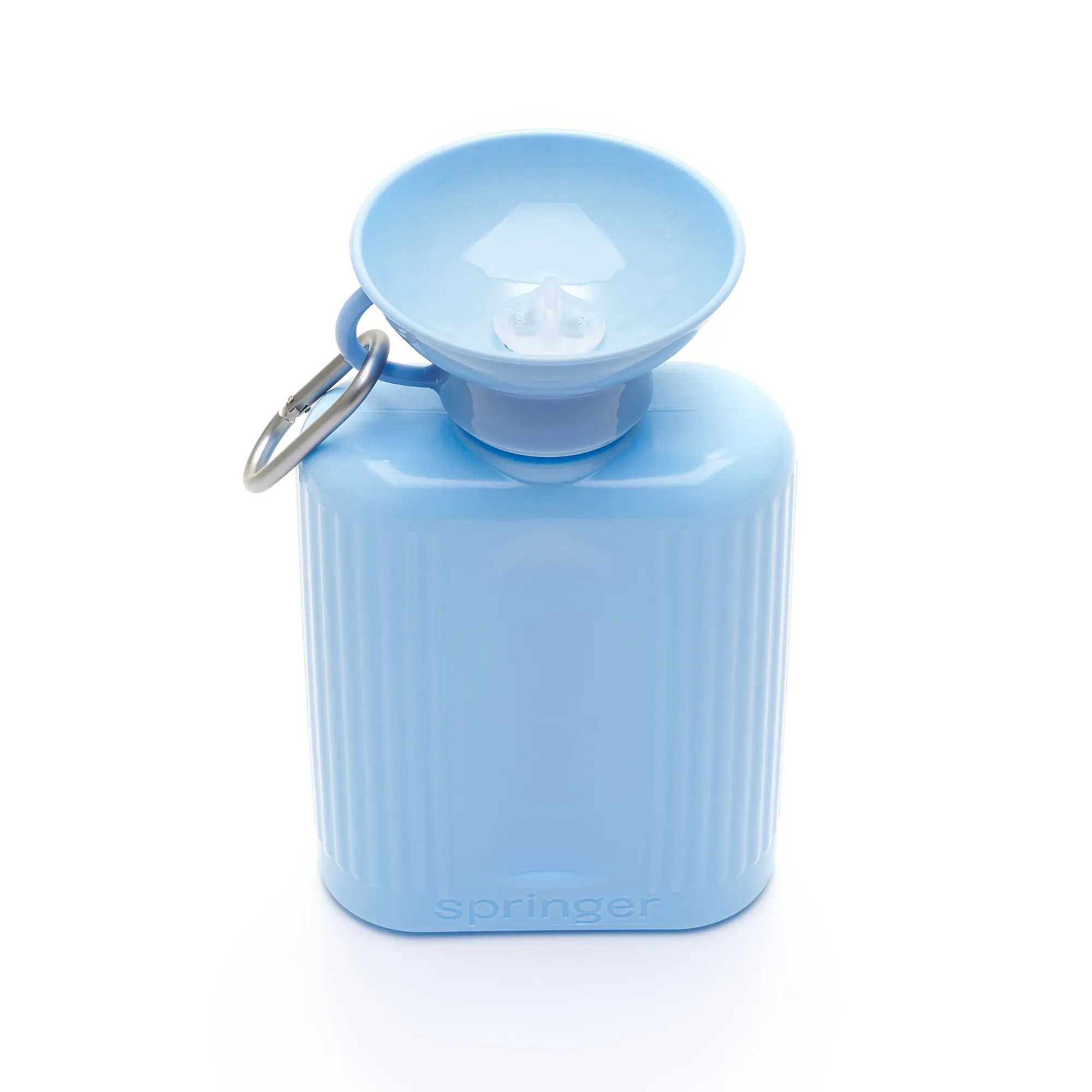 Springer Pets Growler Dog Travel Bottle Sky Blue 1.3L