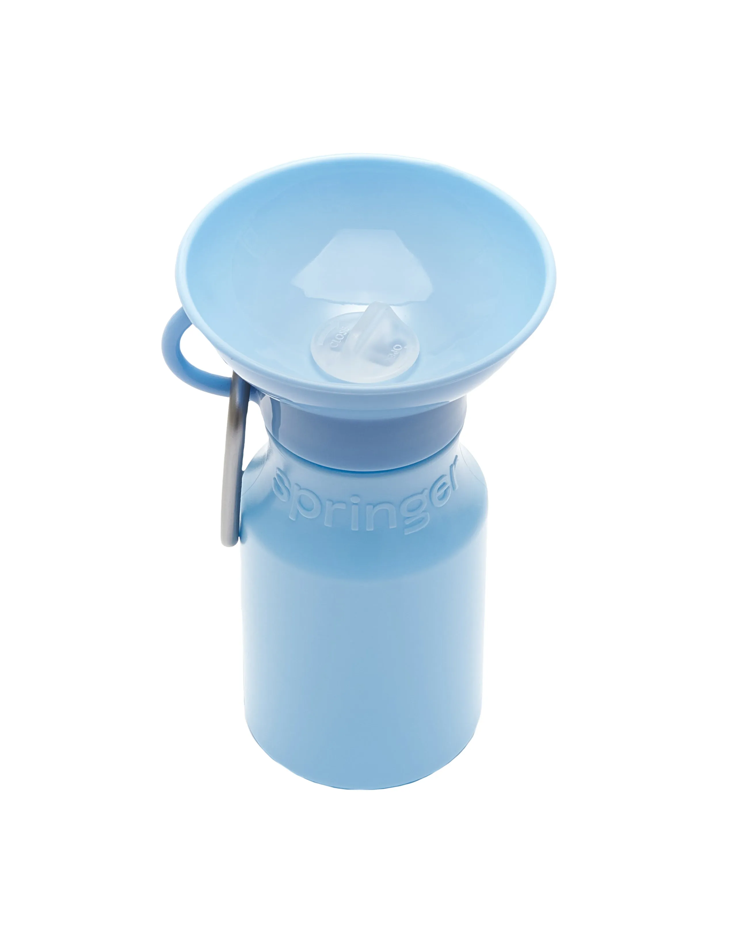 Springer Pets Mini Dog Travel Bottle Sky Blue 443ml