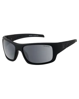 Stray Polarised Sunglasses in Black & Grey