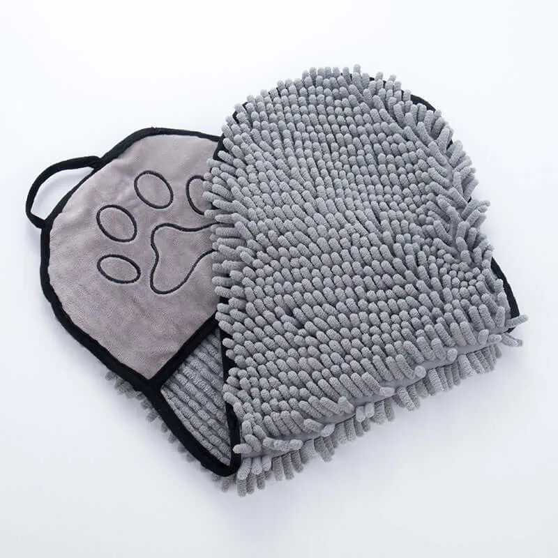 Super Absorbent Dog and Cat Towels - Microfiber Quick-Drying Bath Towels for Pets