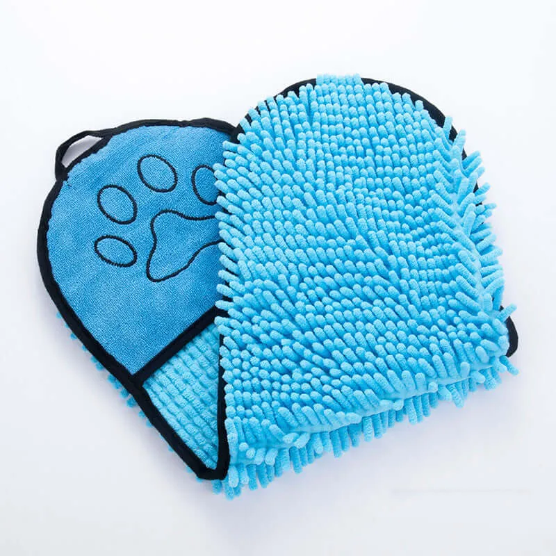 Super Absorbent Dog and Cat Towels - Microfiber Quick-Drying Bath Towels for Pets
