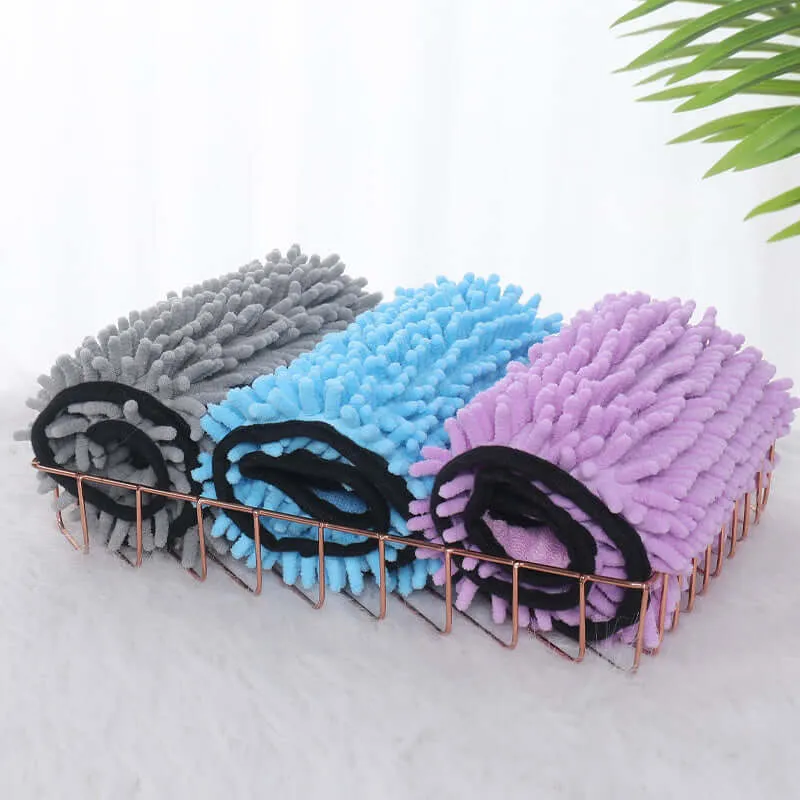 Super Absorbent Dog and Cat Towels - Microfiber Quick-Drying Bath Towels for Pets