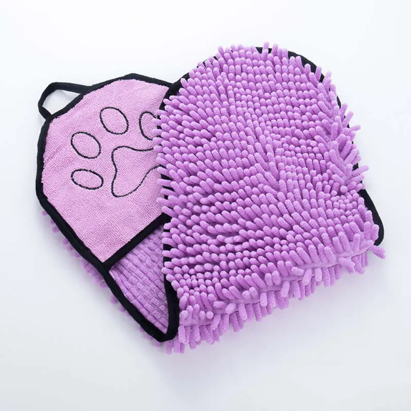 Super Absorbent Dog and Cat Towels - Microfiber Quick-Drying Bath Towels for Pets