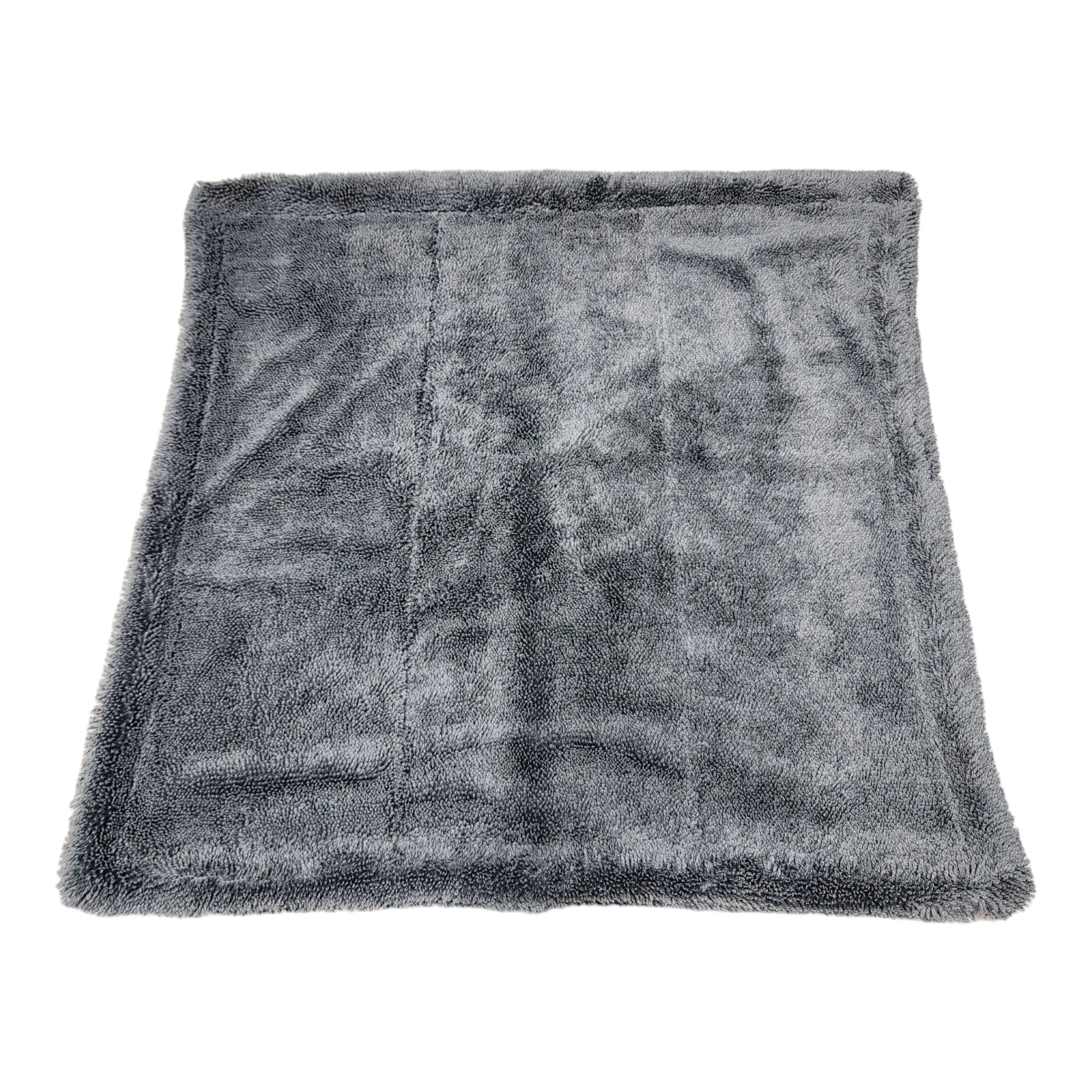 The Beast Ultra Mini | MicroFiber Edgeless Drying Towel  1300gsm Gray | 18" x 16"
