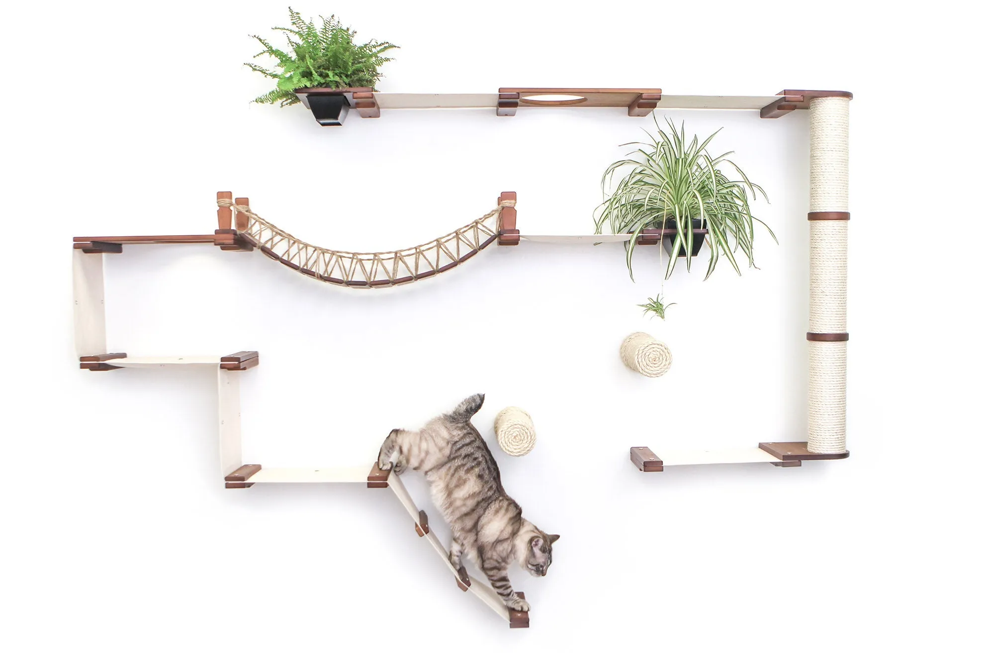 The Juggernaut - Indoor Cat Playground for Wall