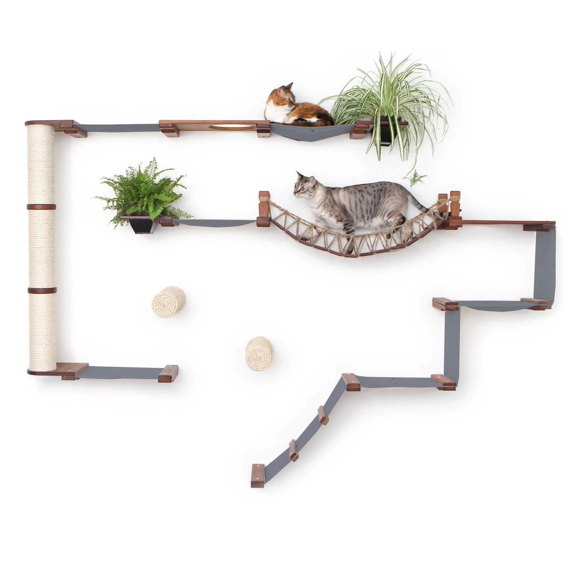 The Juggernaut - Indoor Cat Playground for Wall