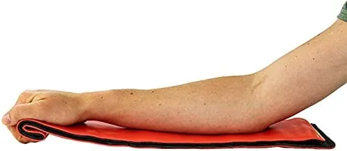 Universal Aluminum Rolled Emergency Splint and 2 Self-Adherent Cohesive Tape Rolls - Ideal Wrap for Sports, First Aid, Pets