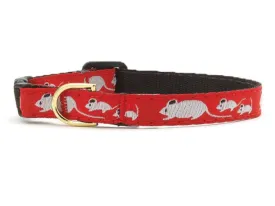 Up Country Mouse Cat Collar