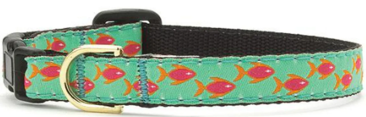 Up Country Tropical Fish Cat Collar