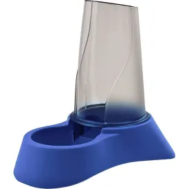 Water & Food Dispenser Nuvola 1500ml - 18x26x26cm light blue